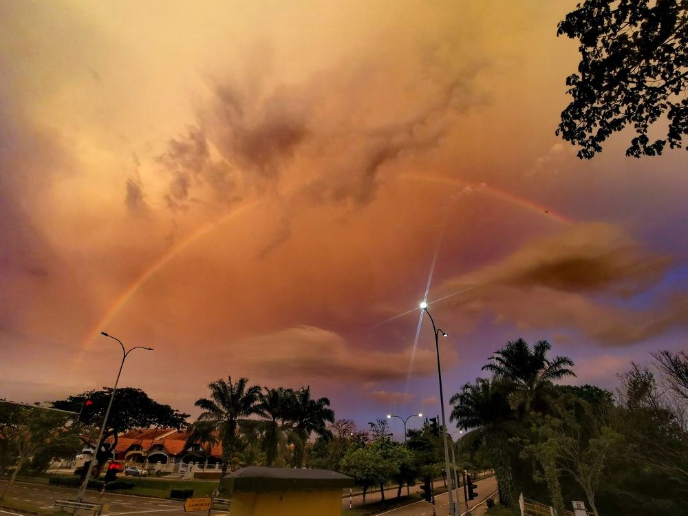 Rainbow after the rain