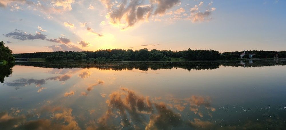 Отражение заката