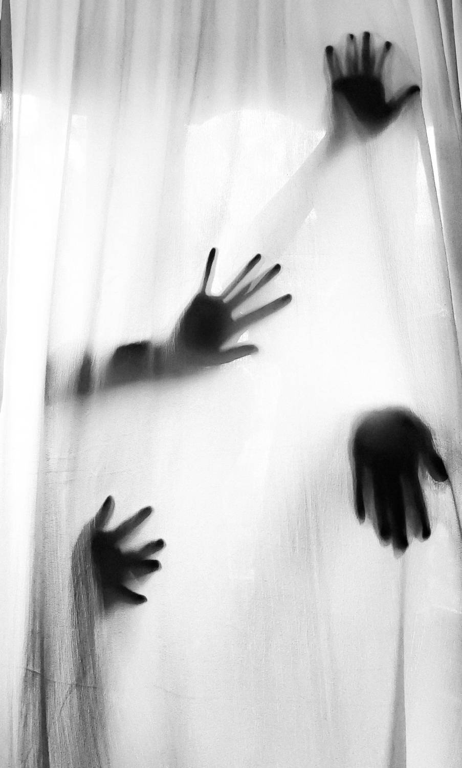 Hidden but leaving traces behind.