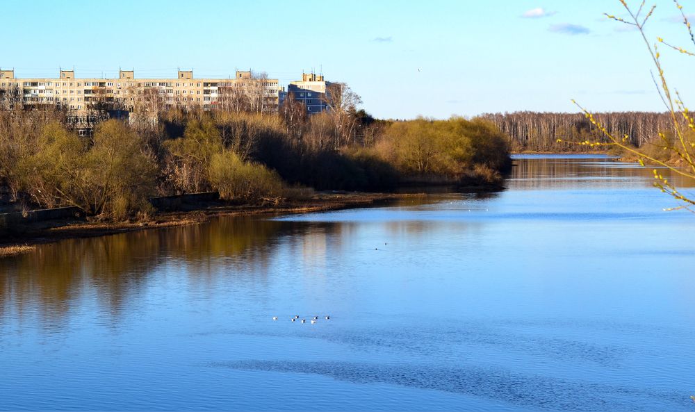 Клязьма весной