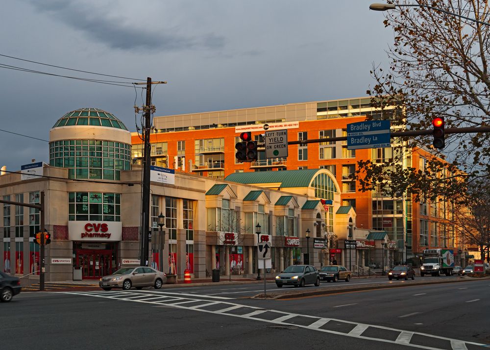 The red evening, Bethesda.