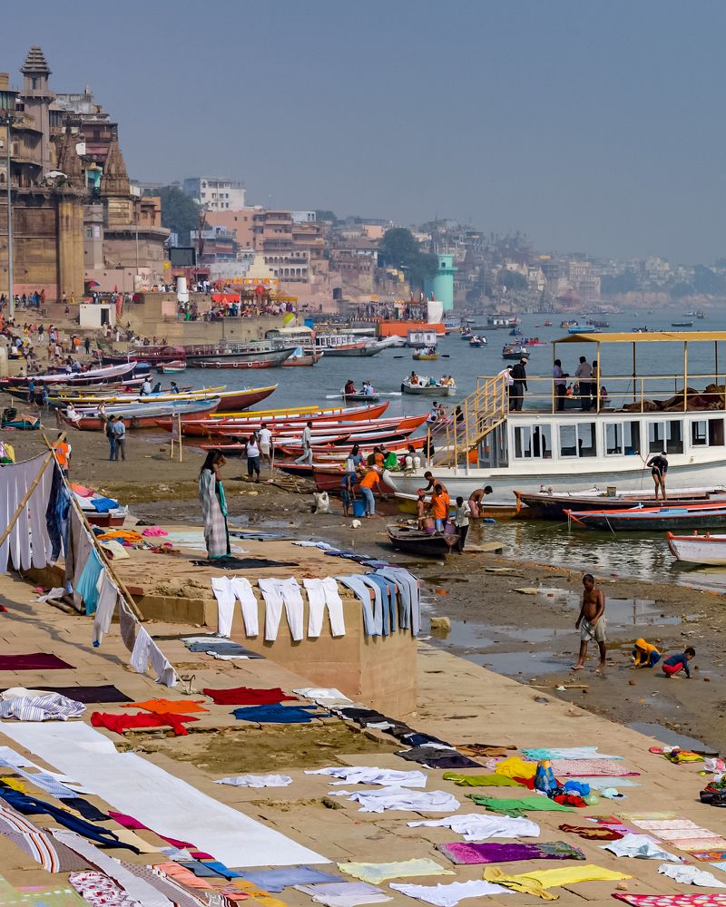 Varanasi - The spiritual capital of India is a city by the river Ganges