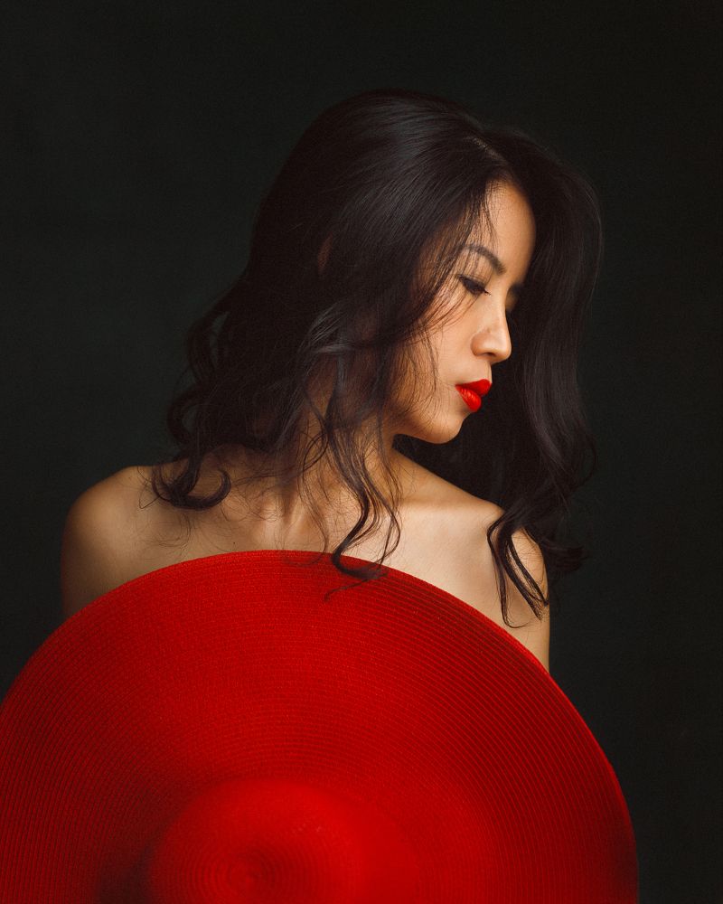 Self Portrait with hat