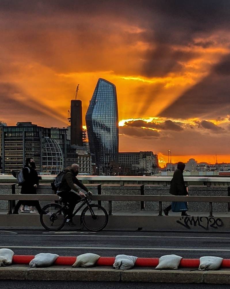 Blackfriars sunset