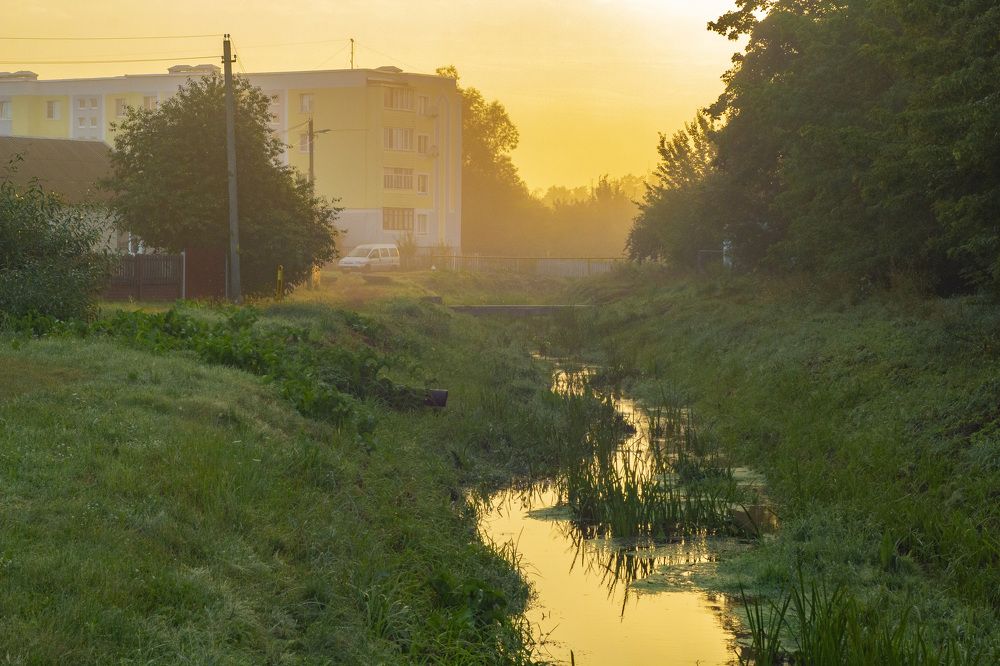 Маленькая речушка в Дрогичине