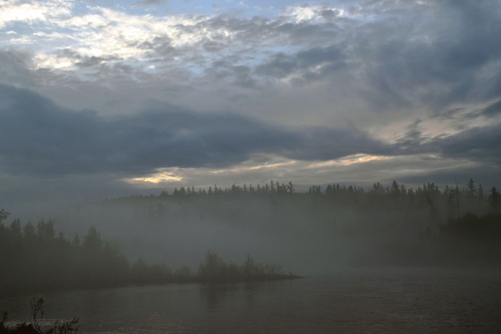Вечер на реке Чиримба