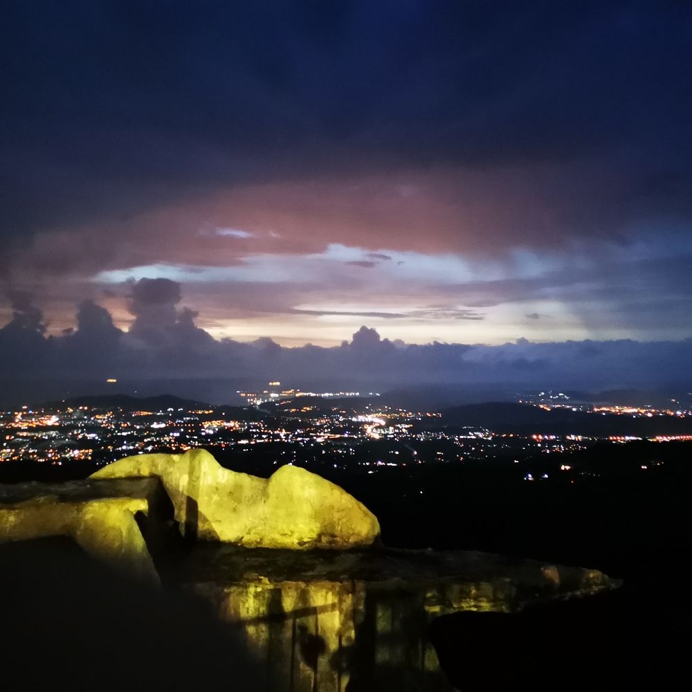 Reflection + Night Scenery