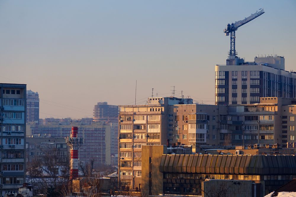 Крыши города