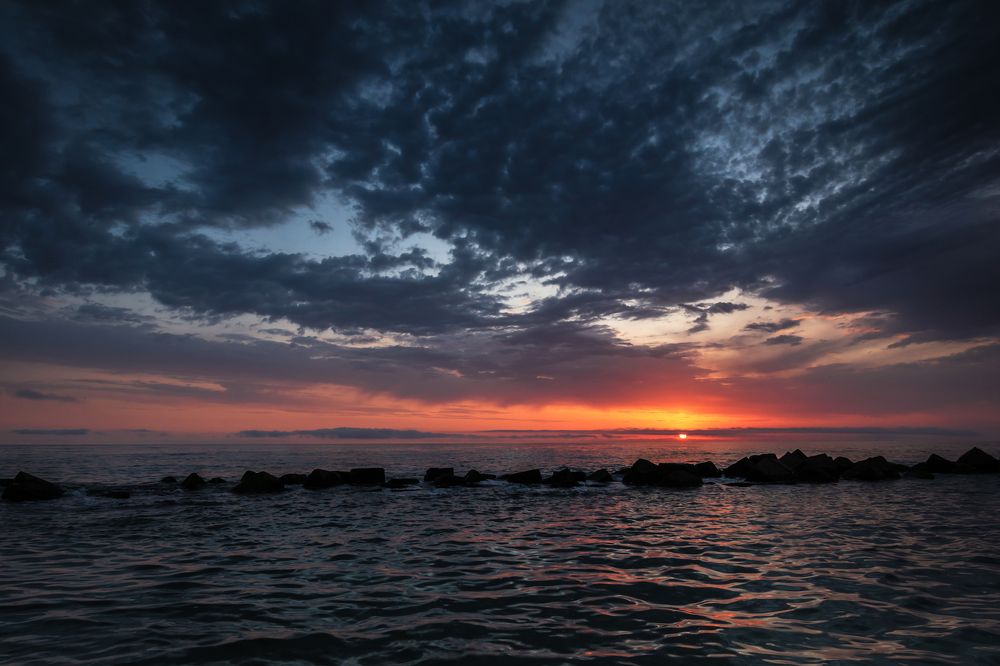 Caspian Sea Sunrise