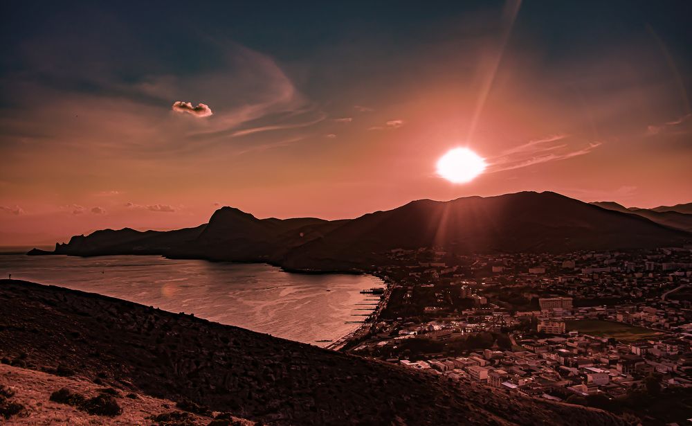 Судак перед закатом.