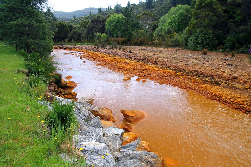 Iron River in Queenstown tasmania