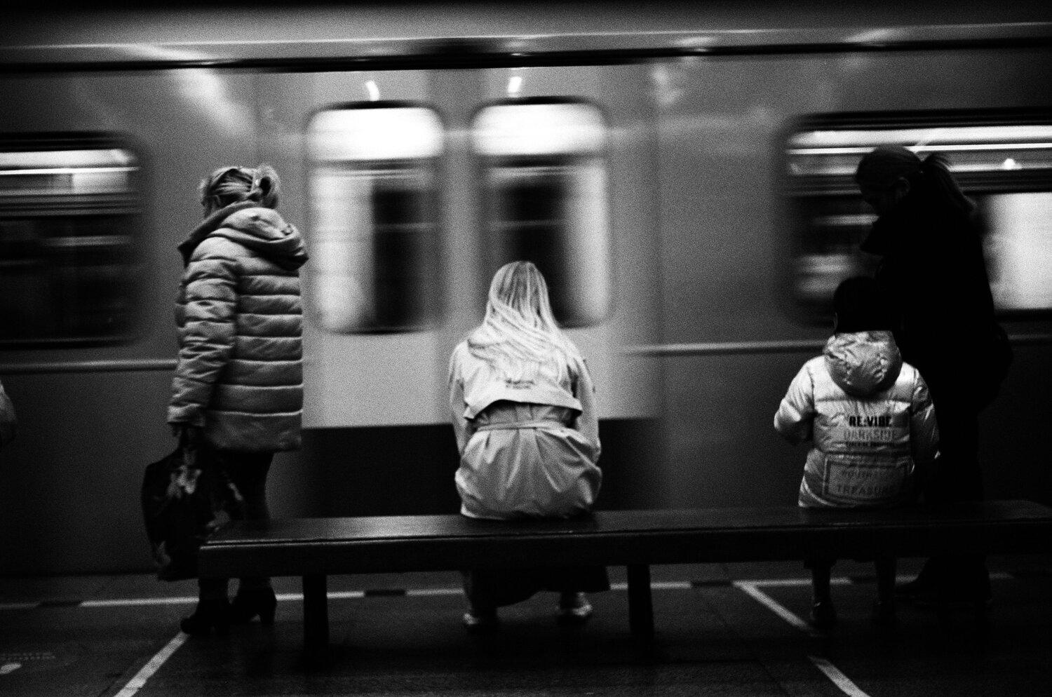 waiting woman