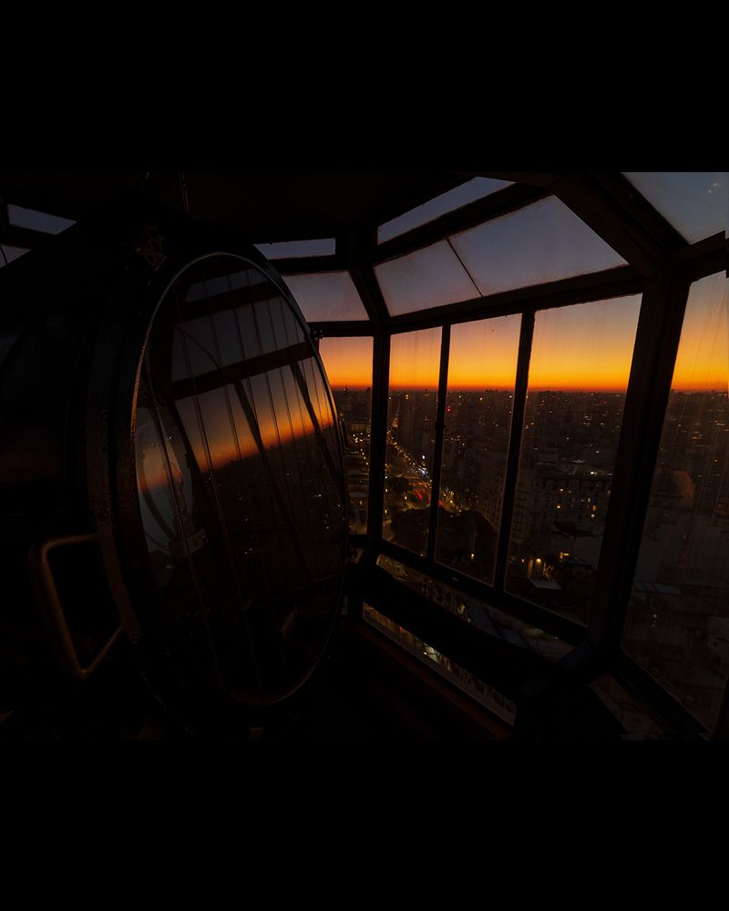Sunset from a lighthouse