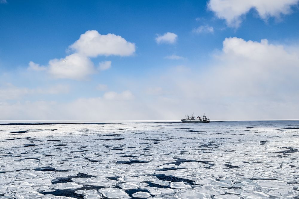 Просторы Охотского моря