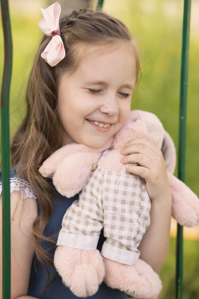 прогулка с зайкой