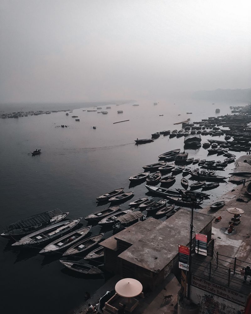 The Ganga River of Varanasi.