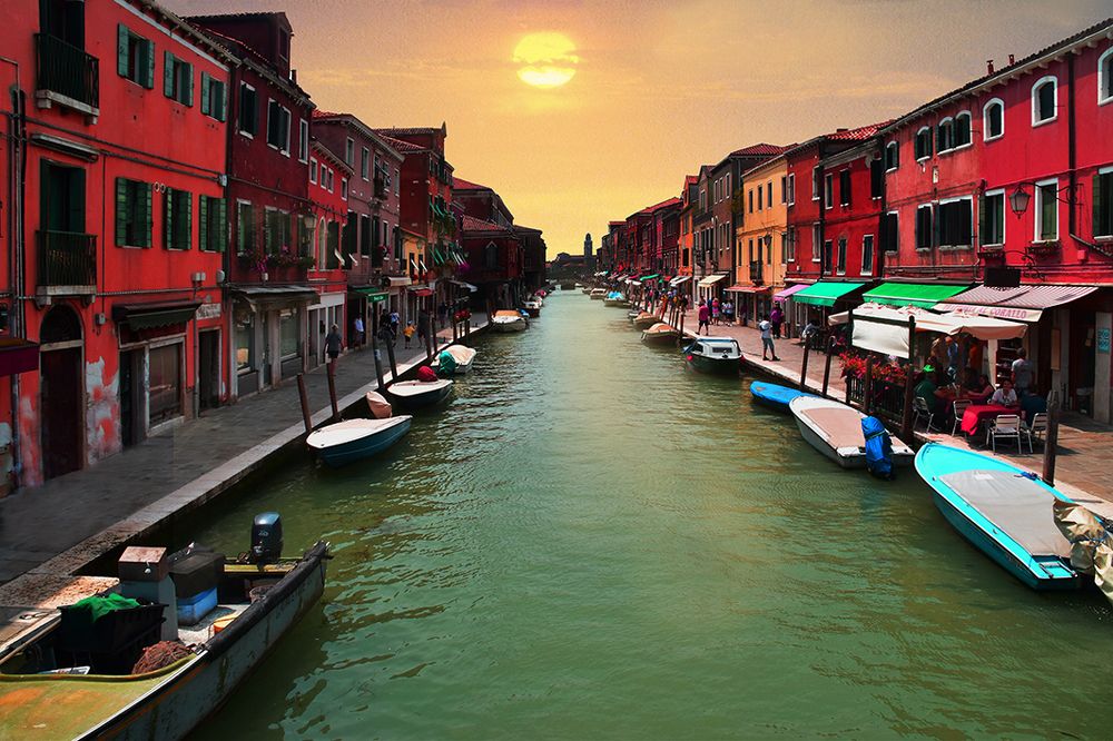 Canal de Murano, Venecia