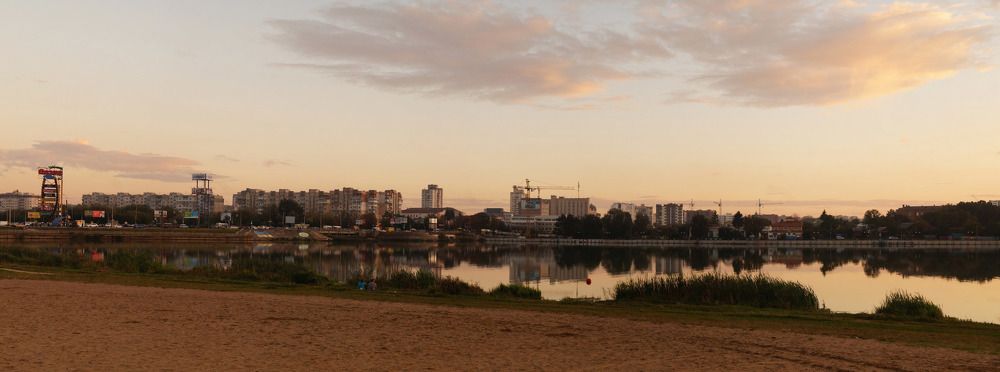 Sunset in Khmelnytskyi