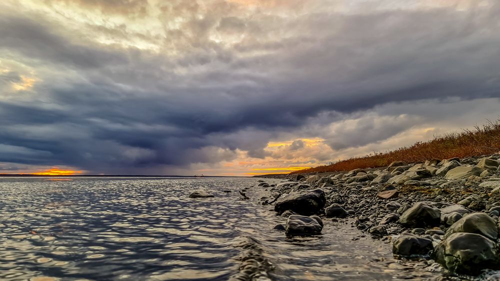 Енисей закатный