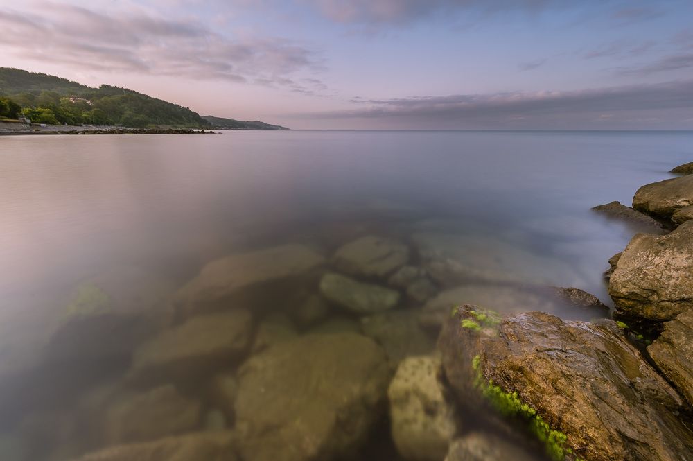 Утро на море.