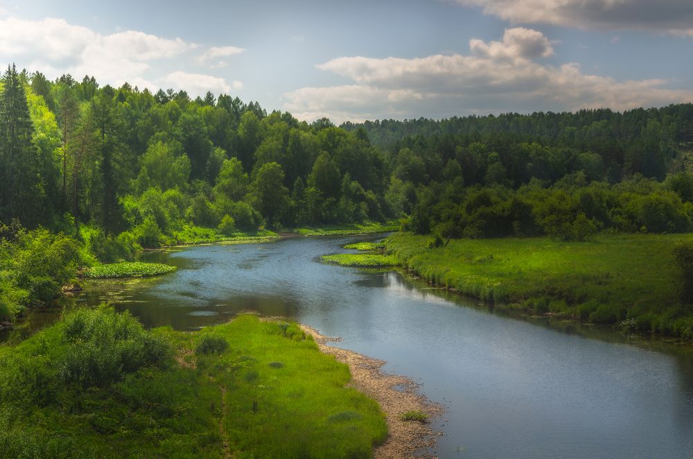 Оленьи ручьи, р. Серга