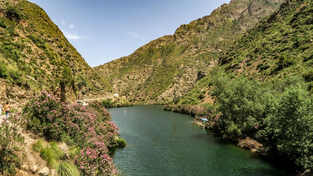 The Ighzer Ouftis river in Bejaia, Algeria