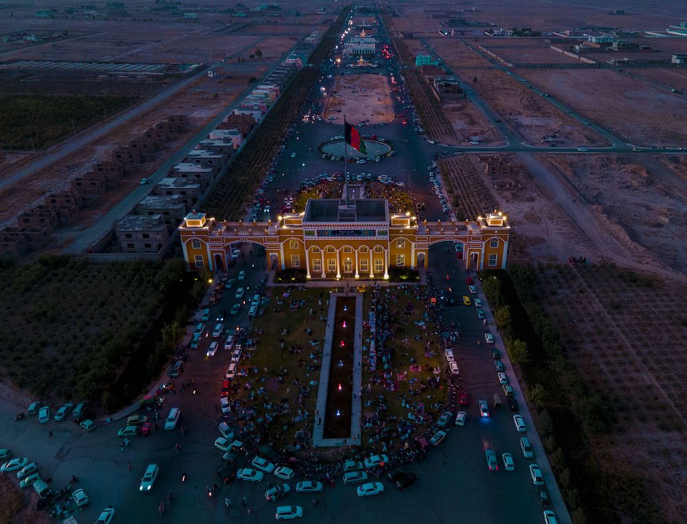 The new growing city in afghanistan