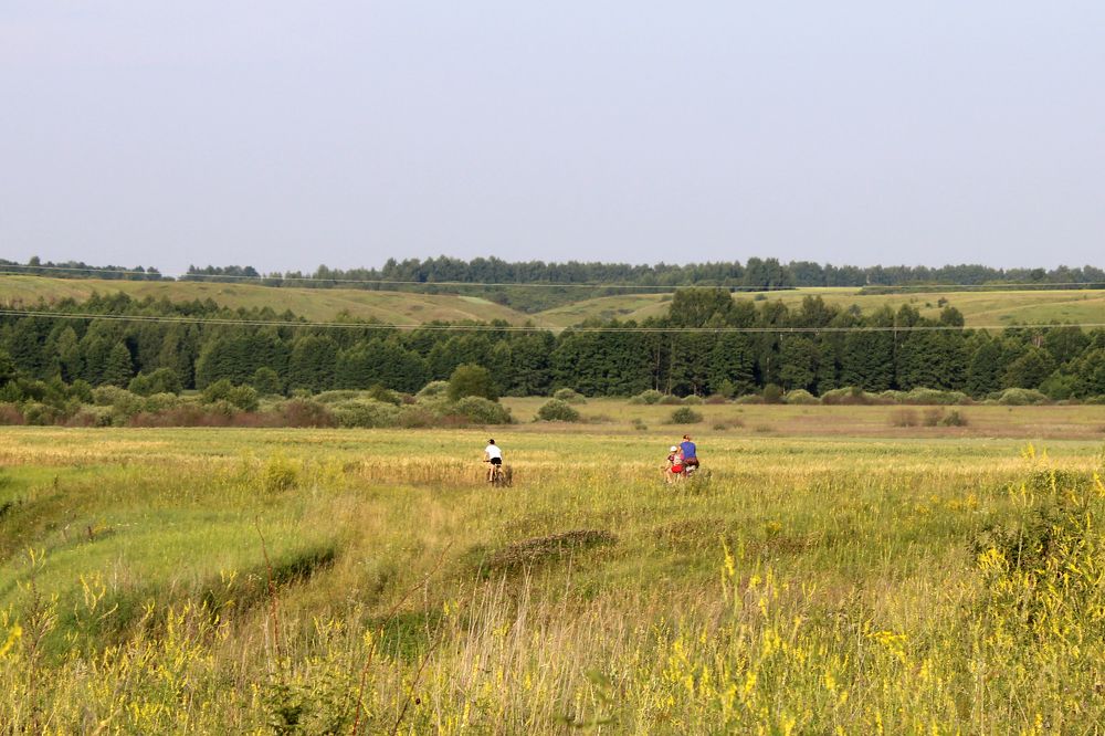 Прогулка по деревенски