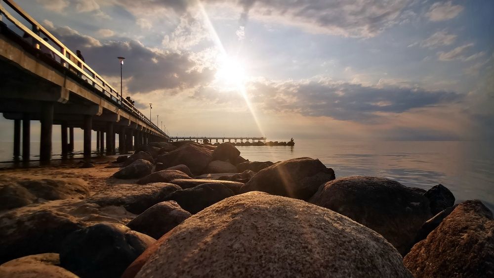 Вечер на море