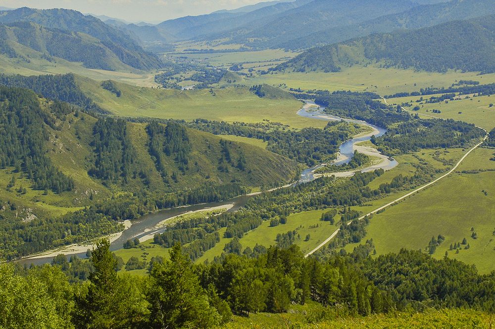 Долина реки Чарыш