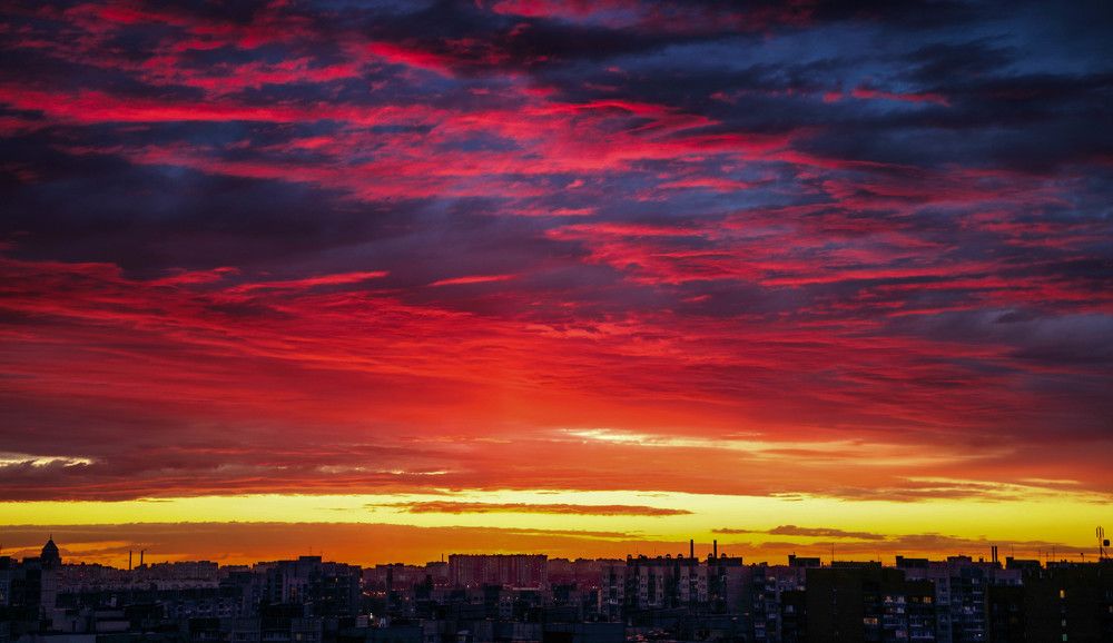вечер в Санкт-Петербурге