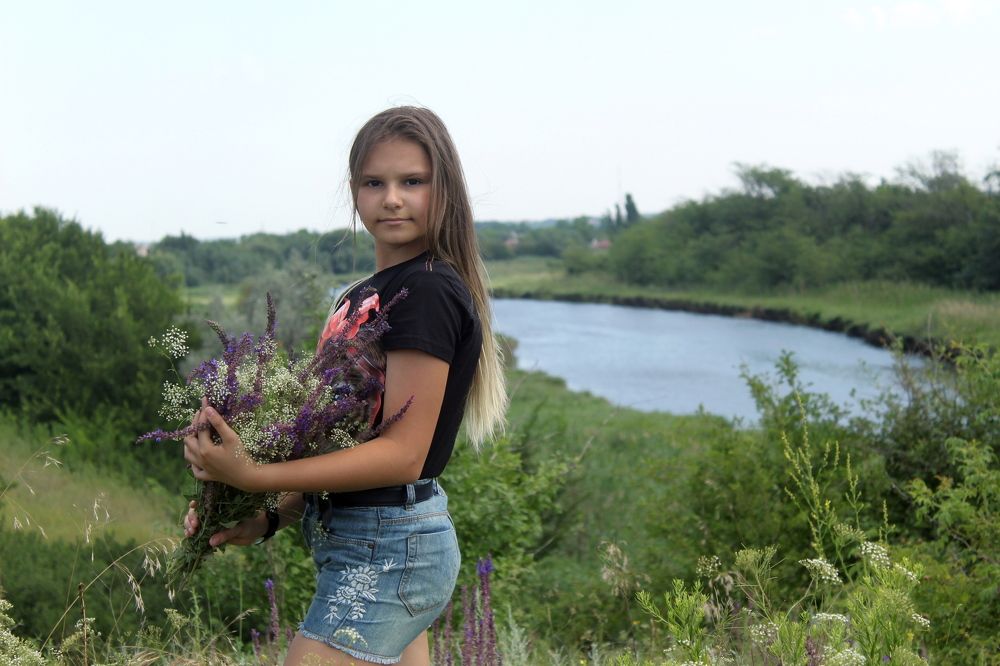 Первая серьезная фотосессия.