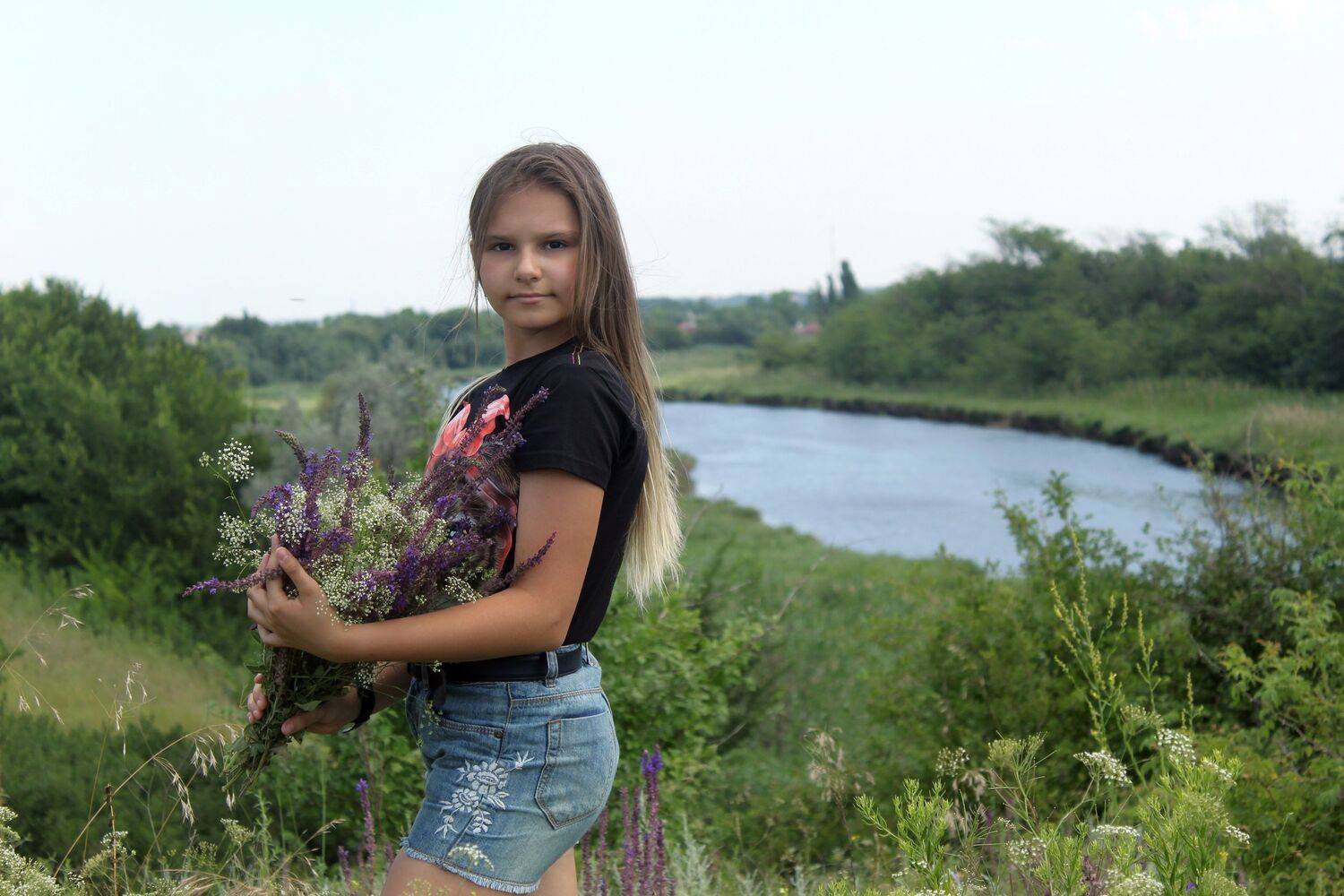 Первая серьезная фотосессия.
