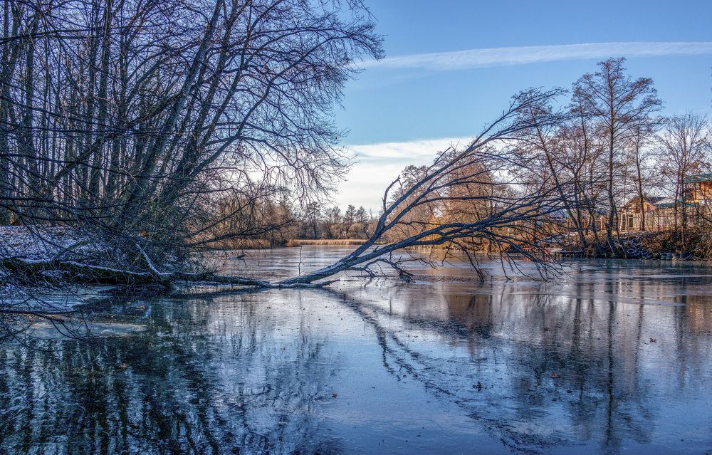 Зимний пейзаж.......