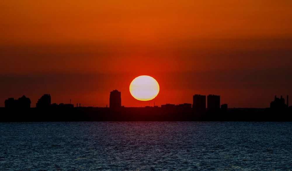 рассвет в Сестрорецке