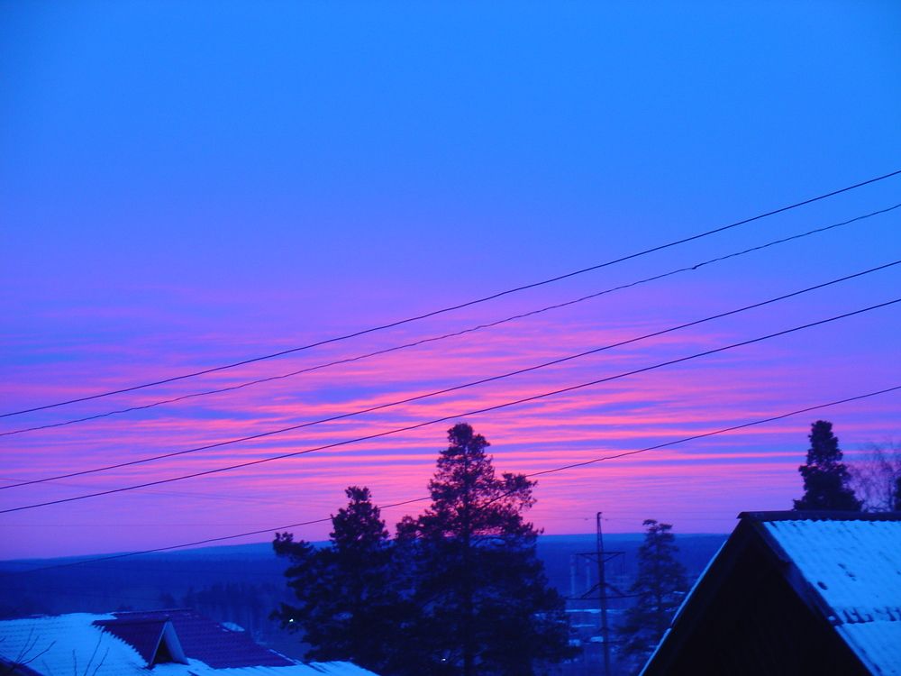 Необычный рассвет