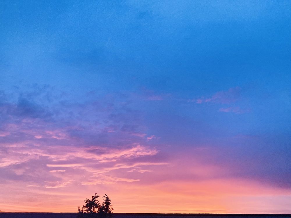 Летний закат.