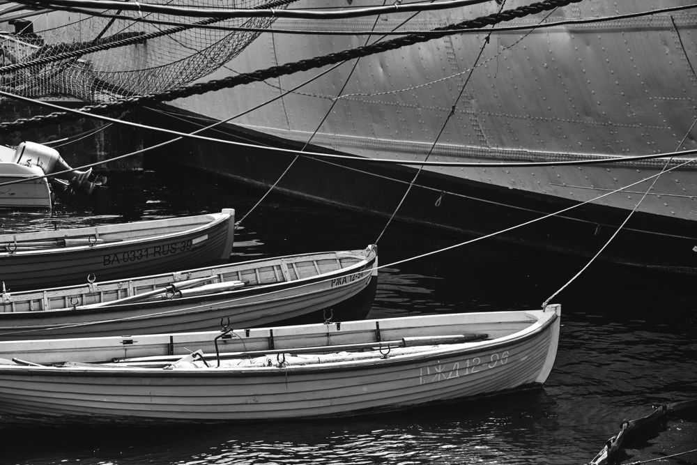 Ялы на музейной набережной