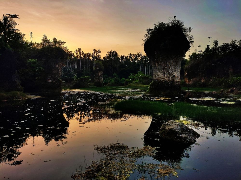 natural fountain