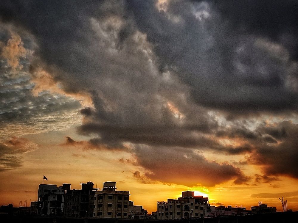 ||•Iskcon Mayapur Sunset