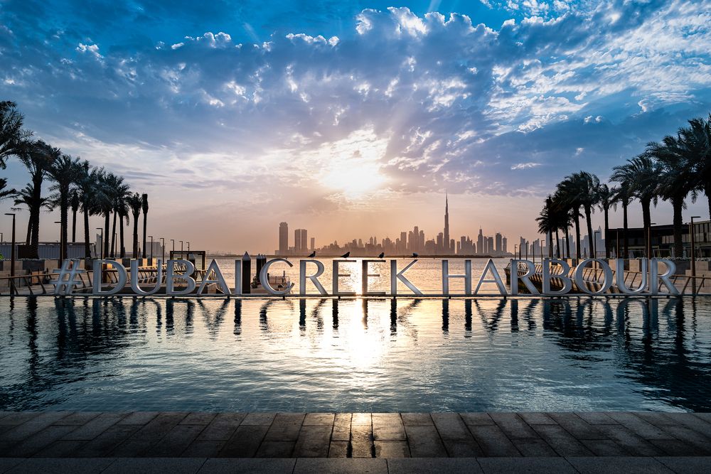 Sunset in Dubai