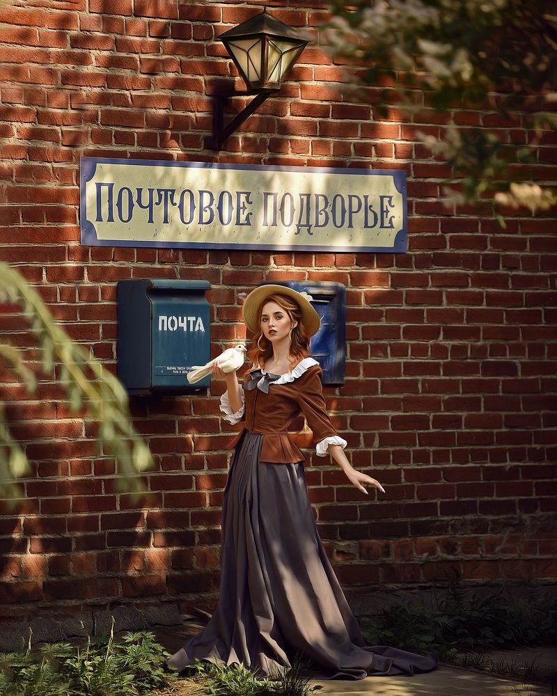 Девушка в шляпе