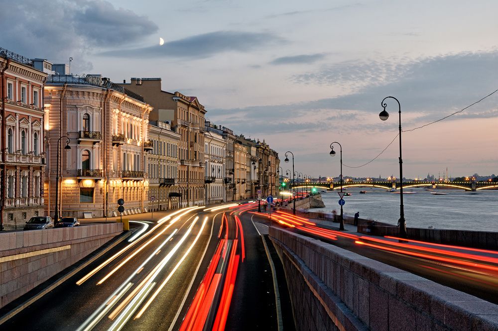 Наступление ночи.