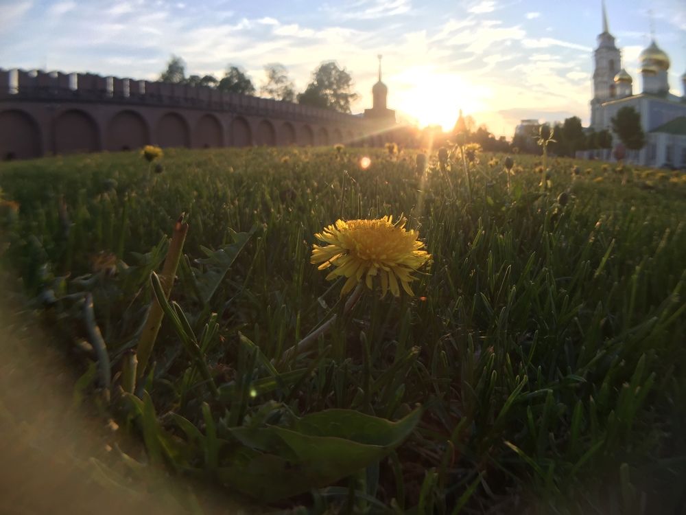 Кремль. Тула. Закат.