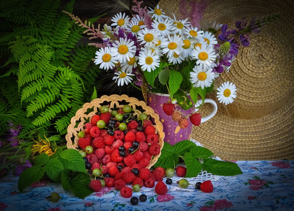 Вот такой у меня летний завтрак