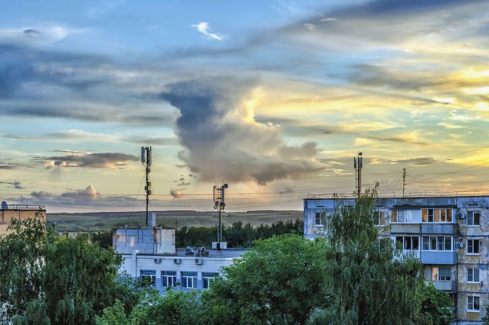 Однажды вечером на закате..