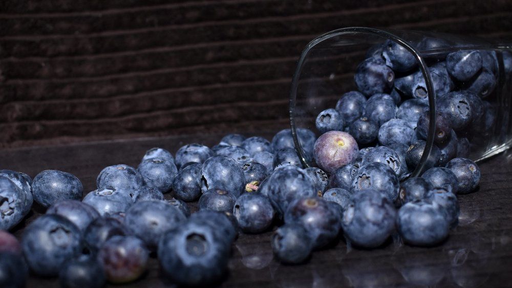 Черничный натюрморт...