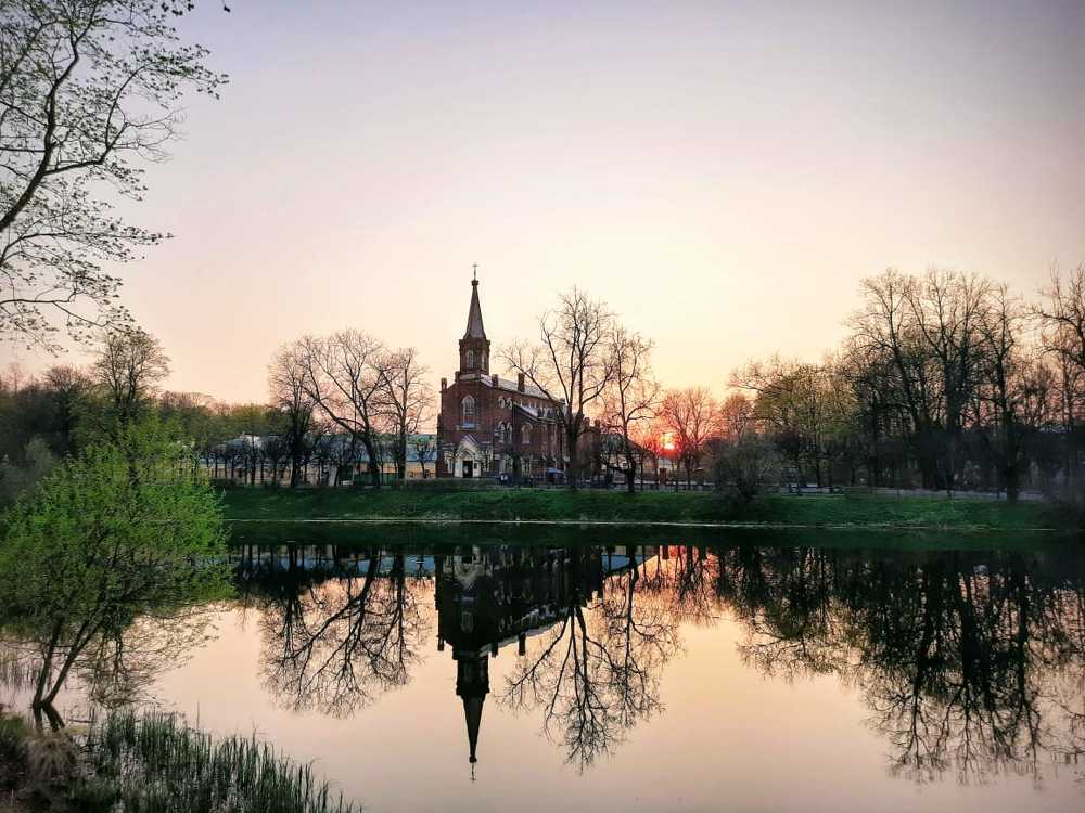 Вечер в Царском Селе. Отражение.