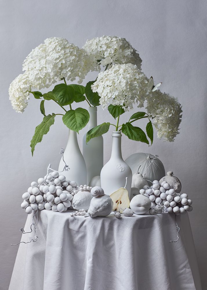 Белый натюрморт