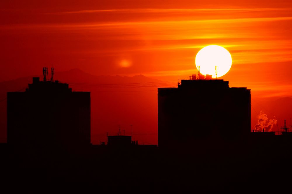 Город на закате/ Yerevan